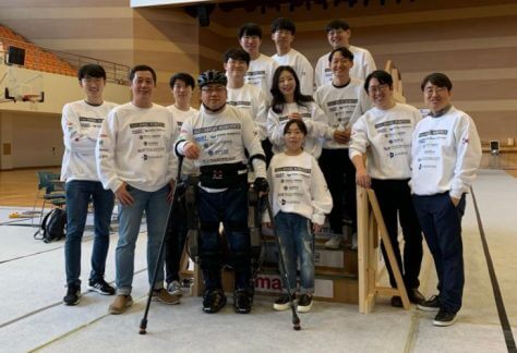 CYBATHLON2020 GlobalEdition winners of the powered exoskeleton race 