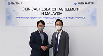Angel Robotics concluded clinical research agreement in Malaysia with Daehan Rehabilitation Hospital Putrajaya